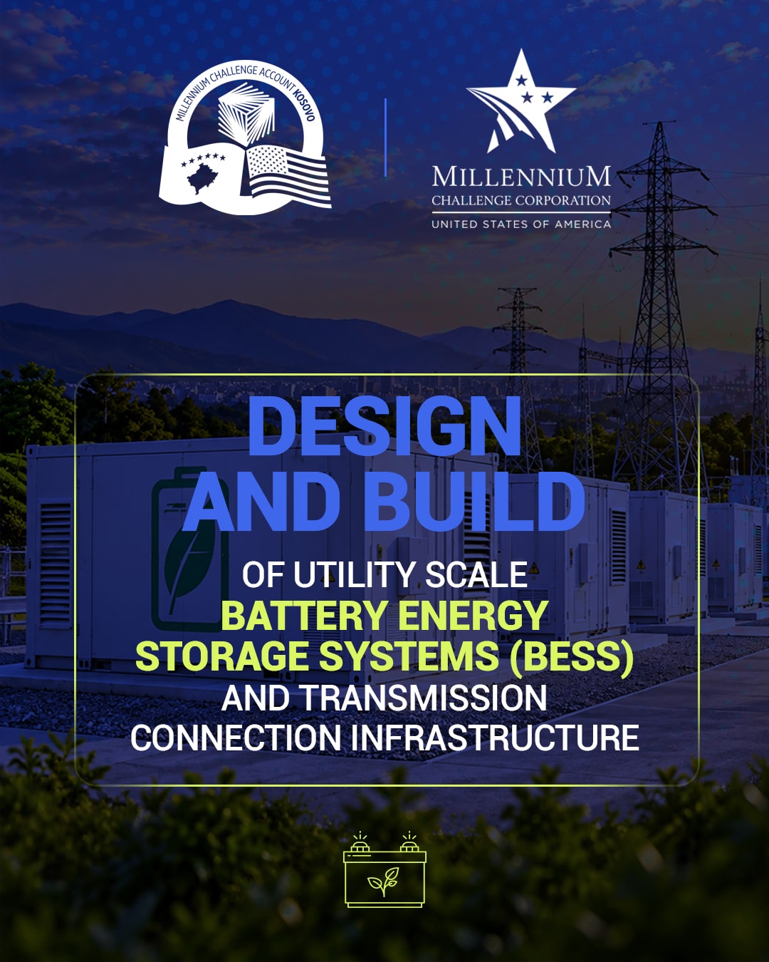 The procurement of the Battery Energy Systems in its final phase   